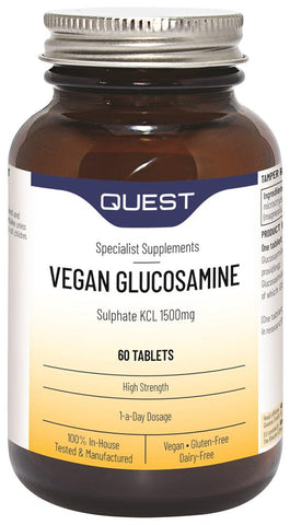 Quest Glucosamine Sulphate KCL 1500mg 60 Tablets