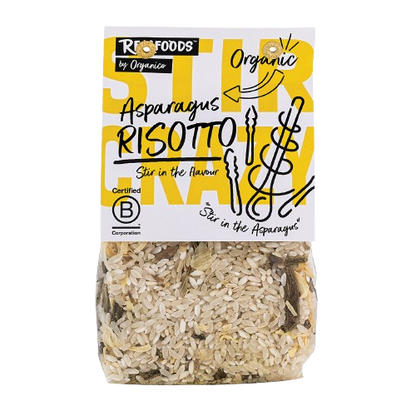 Organico Organic Asparagus Risotto Rice, 250g