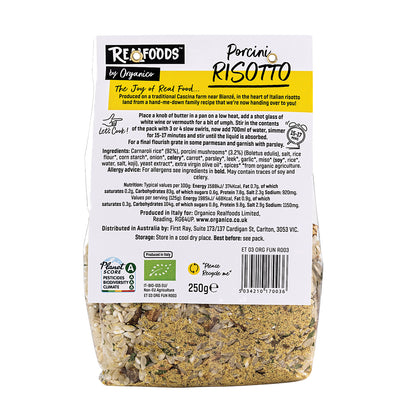 Realfoods by Organico | Organic Porcini Risotto, 250g