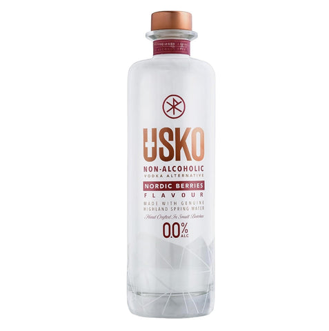 Usko Berries Alcohol Free Vodka 70cl (Pack of 6)