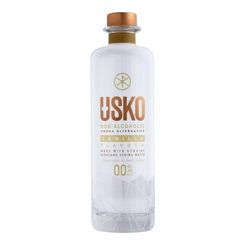 Usko Vanilla Alcohol Free Vodka 70cl (Pack of 6)