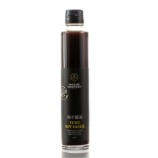 Wasabi Company Soy Sauce With Fresh Yuzu Juice 200ml (Pack of 6)