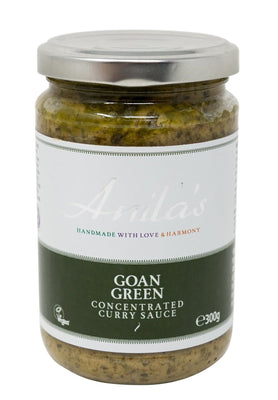 Anilas Goan Green Curry Sauce 300g (Pack of 6)