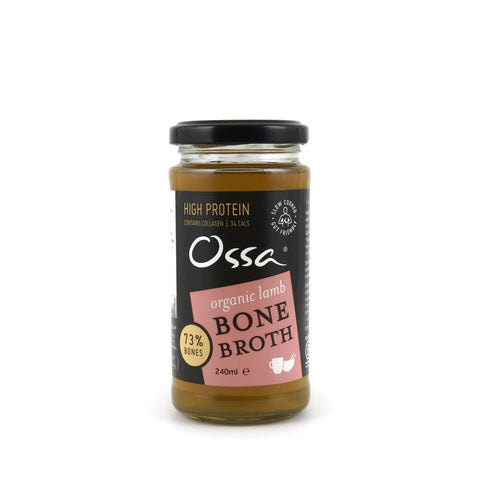 Ossa Organic Lamb Bone Broth Ambient 240Ml