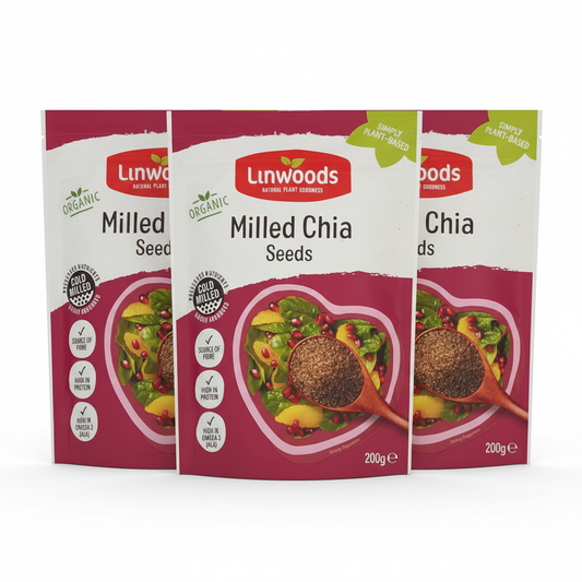 Linwoods Milled Chia Seed 200g (Pack of 3)
