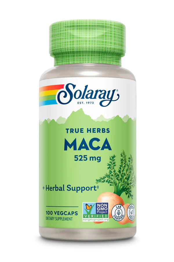 Solaray Maca 525mg 100 Vcaps