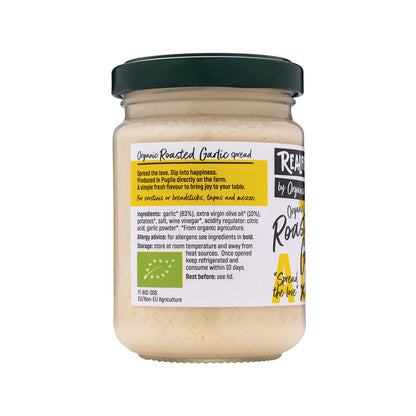 Organico Roasted Garlic Spread & Dip 140g