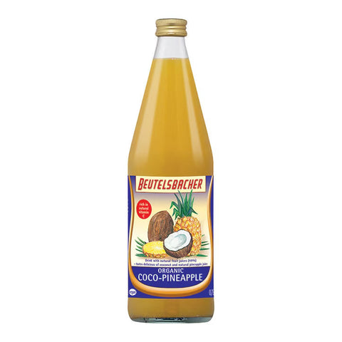 Beutelsbacher Demeter Coco-Pineapple Juice 750ml (Pack of 6)