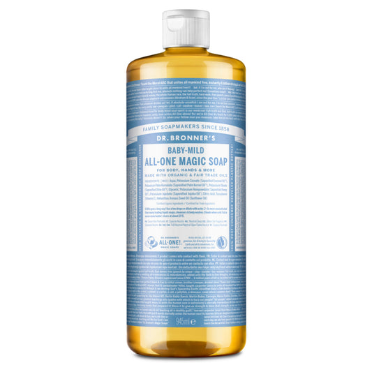 Dr Bronner's Baby Pure-Castile Liquid Soap 945ml