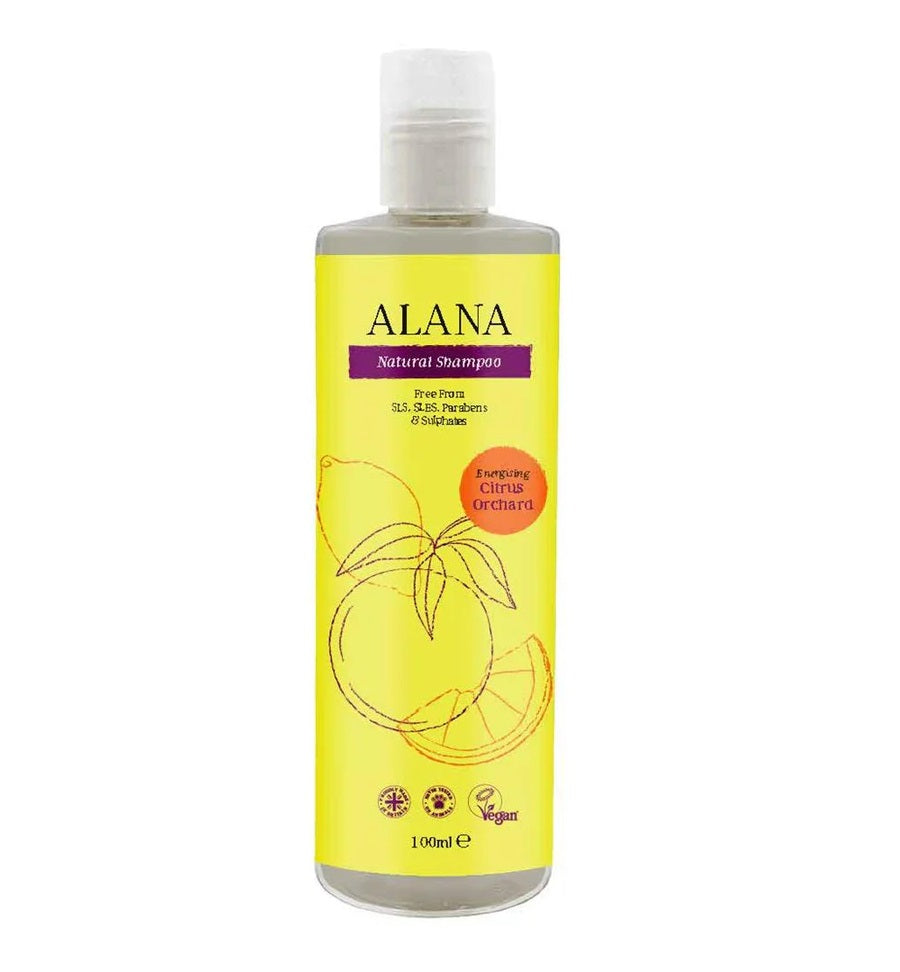 Alana Citrus Orchard Natural Shampoo Convenience/Travel Bottle 100ml