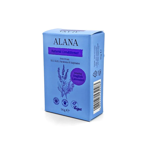 Alana English Lavender Natural Conditioner Bar 90g (Pack of 6)