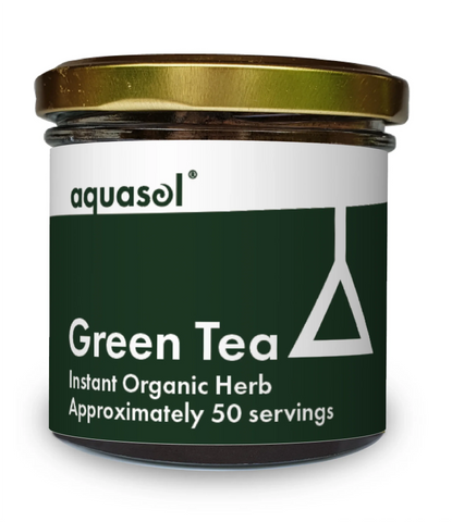 Aquasol Organic Green Instant Herbal Tea 20g (Pack of 12)