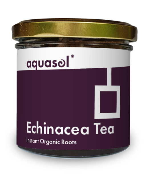 Aquasol Organic Echinacea Root Instant Herbal Tea 20g (Pack of 12)