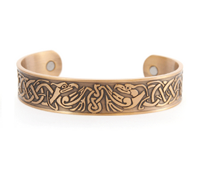 PowerHealth Bracelet with Magnets - Celtic Eagle Copper Medium