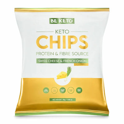 Beketo Keto Chips Swiss Cheese & French Onion 30G