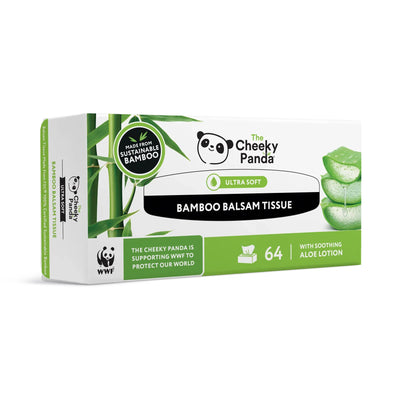 The Cheeky Panda Balsam Bamboo Facial Tissue 64 sheets