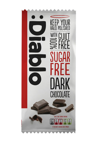 Diablo Sugar Free Dark Chocolate Bar 85g (Pack of 15)