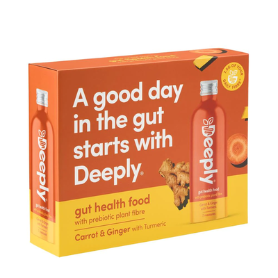 Deeply Carrot & Ginger Multipack 4 x 455ml (Pack of 3)