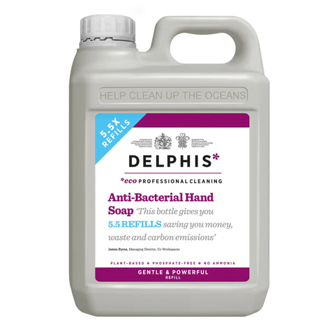 Delphis Eco Anti-Bacterial Hand Soap Refill 2L (Pack of 4)