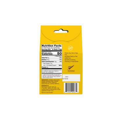 Wedderspoon Lemon & Manuka Honey Drops - 20 Count | Made in New Zealand with Authentic Manuka Honey | No Additives, Gluten-Free, Non-GMO, Kosher (Pack of 3)