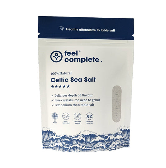 Feel Complete Organic Celtic Sea Salt Fine & Dry 400g