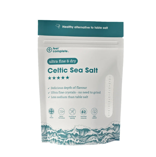 Feel Complete Organic Celtic Sea Salt Ultra Fine&Dry 800g