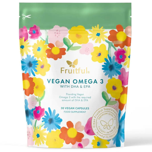 Fruitful Vitamins Vegan Omega 3 DHA + EPA 30 capsule
