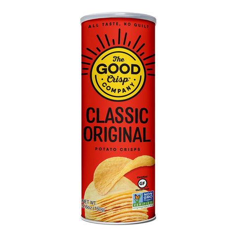 The Good Crisp Company Classic Original Crisps 160g (Pack of 8)