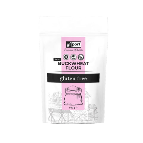 GFPort Gluten Free Buckwheat Flour 500g (Pack of 14)