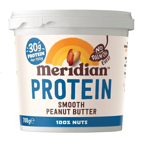 Meridian Protein Smooth Peanut Butter 700g (Pack of 3)