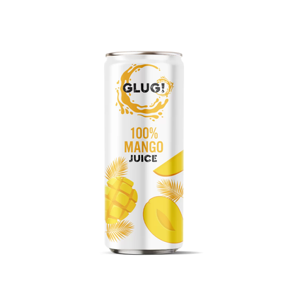 Glug! 100% Mango Juice 320ml (Pack of 6)