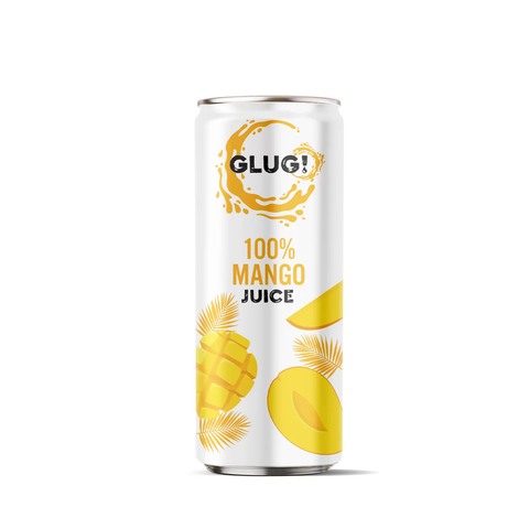 Glug! 100% Mango Juice 320ml (Pack of 6)