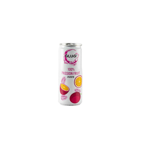 Glug! 100% Passion Fruit Juice 320ml (Pack of 6)