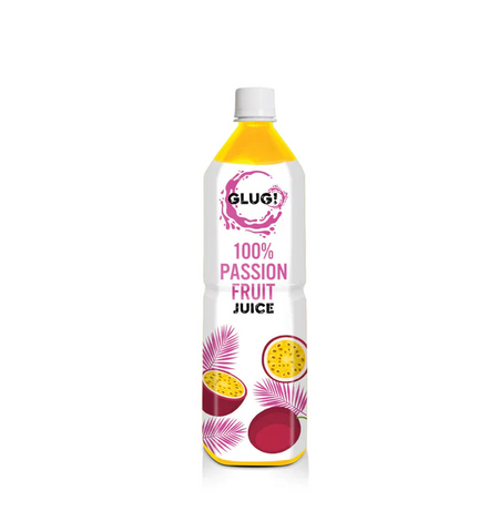 Glug! 100% Passion Fruit Juice 1L (Pack of 2)
