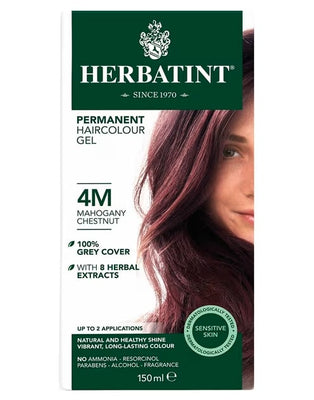 Herbatint Mahogany Chestnut Ammonia Free hair Colour 4M 150ml.