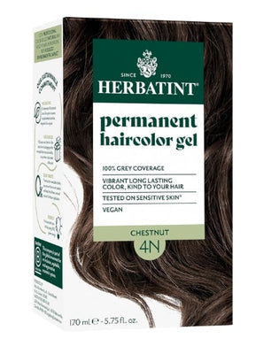 Herbatint Chestnut Ammonia Free hair Colour 4N 170ml. (Pack of 12)