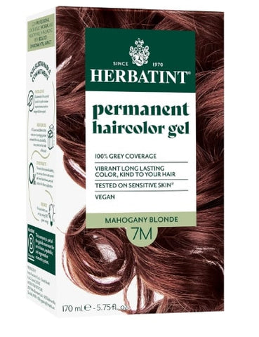 Herbatint Mahogany Blonde Ammonia Free hair Colour 7M 170ml. (Pack of 12)