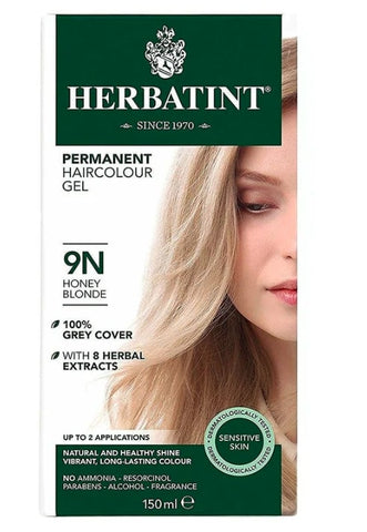 Herbatint Honey Blonde Ammonia Free hair Colour 9N 150ml.