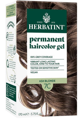 Herbatint Ash Blonde Hair Colour 7C 170ml. (Pack of 12)