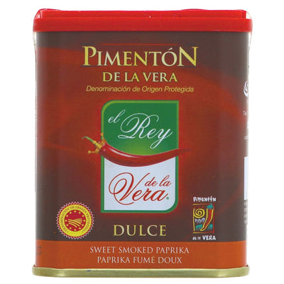 El Rey De La Vera Sweet Paprika 75g (Pack of 14)