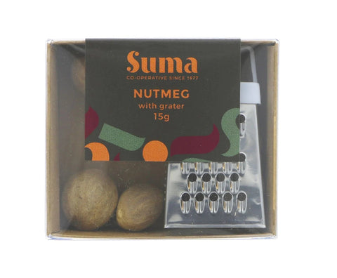 Suma Nutmeg Grater & Nutmegs 15g (Pack of 12)