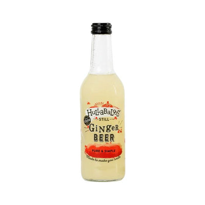 Hullabaloos Drinks Still Ginger Beer 330ml (Pack of 12)