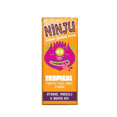 Ninju Tropical Super Juice Drink 200ml (Pack of 24)