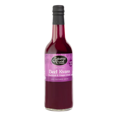 Cultured Food Company Fermented Beet Kvass Organic 500ml (Pack of 6)