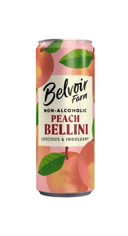 Belvoir Peach Bellini 250ml (Pack of 12)