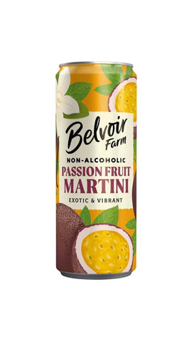 Belvoir Martini - Passionfruit 250ml (Pack of 12)