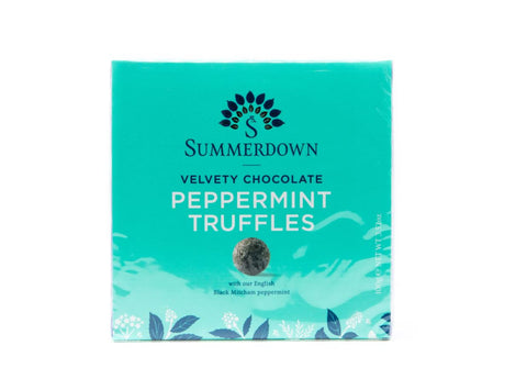 Summerdown Chocolate Peppermint Truffles 100g (Pack of 10)