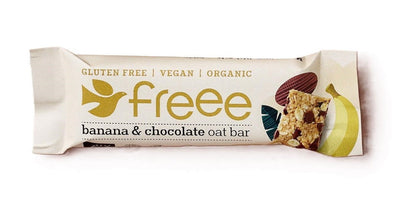 Doves Farm Organic Banana & Chocolate Oat Bar 35g (Pack of 18)