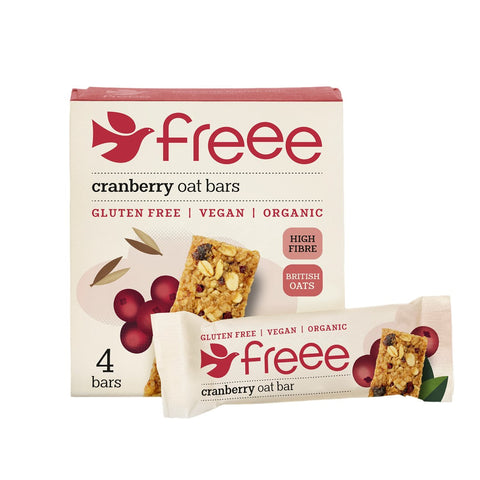 Doves Farm Organic Cranberry Oat Bar 4x35g (Pack of 7)