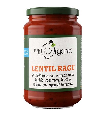 Mr Organic Lentil Ragu 350g (Pack of 6)